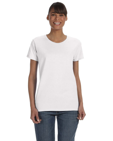 Gildan Ladies' Heavy Cotton T-Shirt - White - 3XL