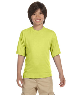 Jerzees Youth 100% Polyester Crew T-Shirt | Safety Green