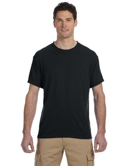 Jerzees 100% Polyester Crewneck T-Shirt | Black