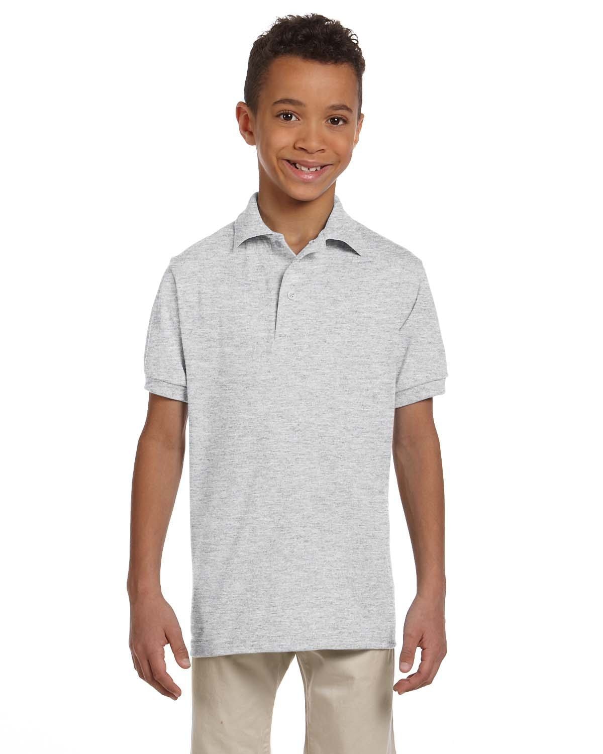 Grey polo shirt clearance kids