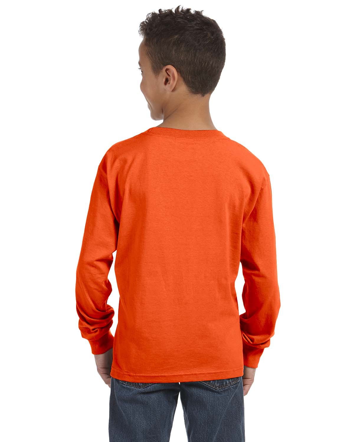 Fruit of the Loom Youth Heavy Cotton Long Sleeve T-Shirt – CheapesTees