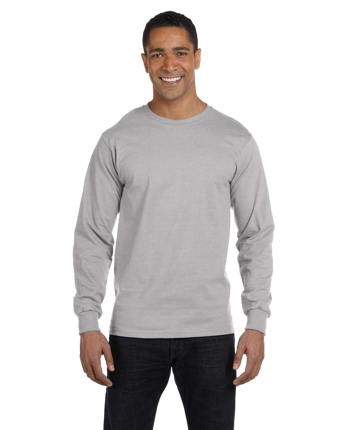 Hanes ComfortSoft Cotton Long Sleeve T-Shirt – CheapesTees