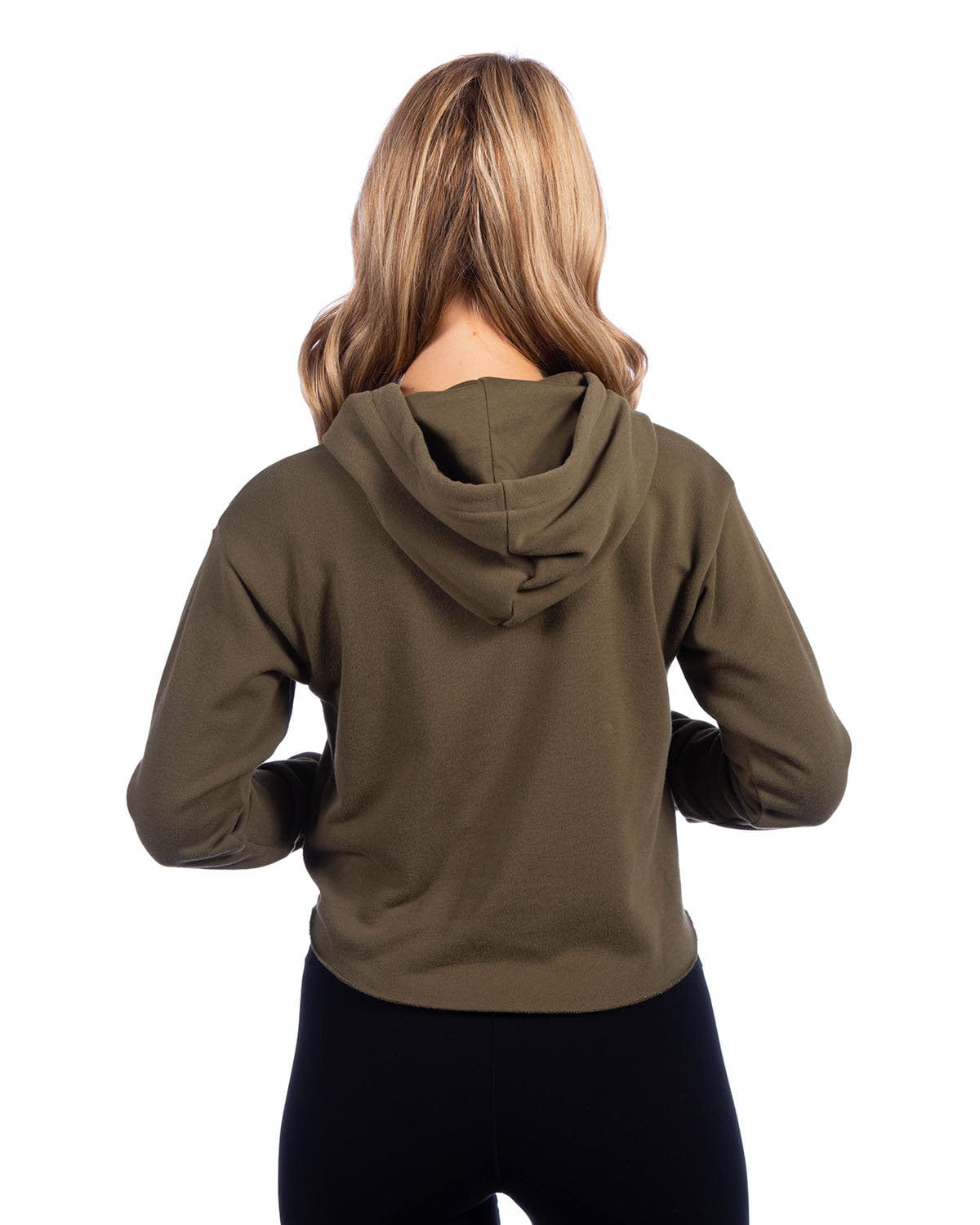 Next Level 9384 Ladies' Cropped Pullover Hooded Sweatshirt 