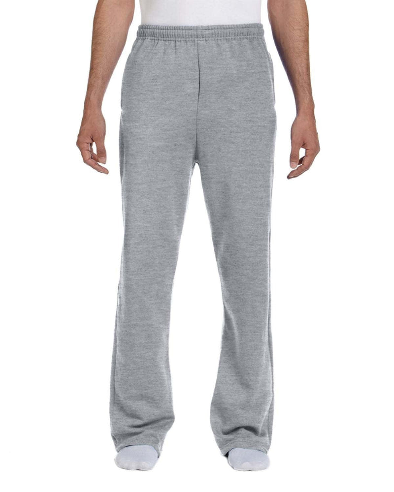 Sweatpants sales open bottom