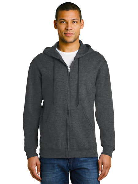 Jerzees Lightweight Full-Zip Hooded Sweatshirt – CheapesTees