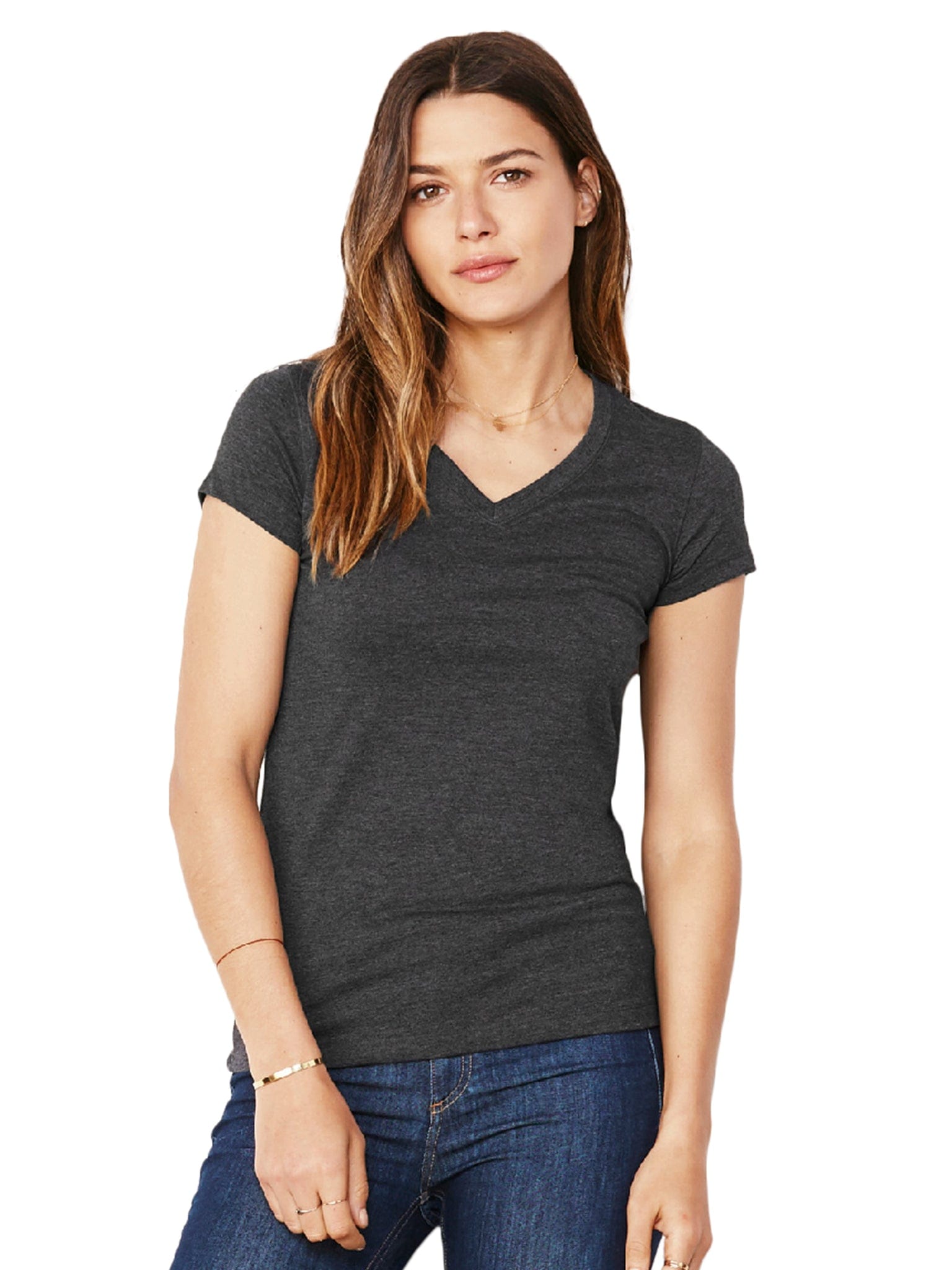 canvas v neck t shirts