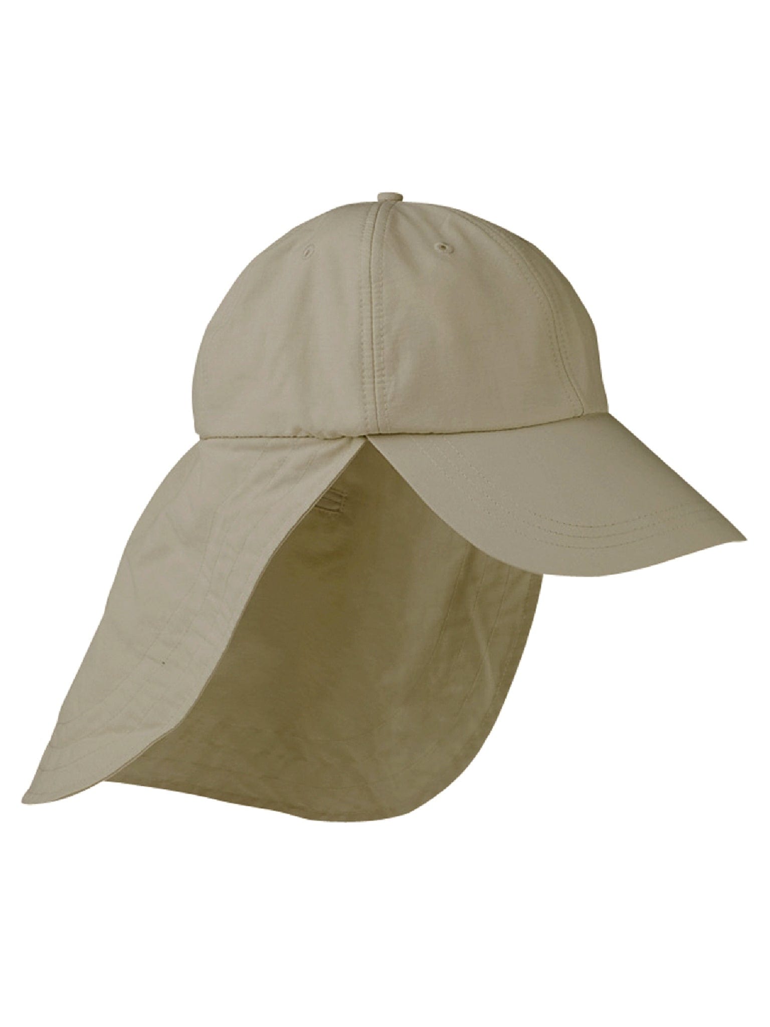 Cap with store neck cape