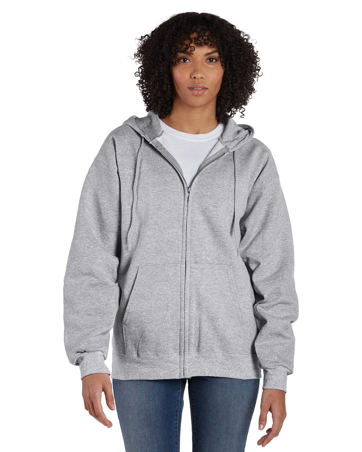 Hanes Ultimate Cotton Full-Zip Hoodie Sweatshirt – CheapesTees