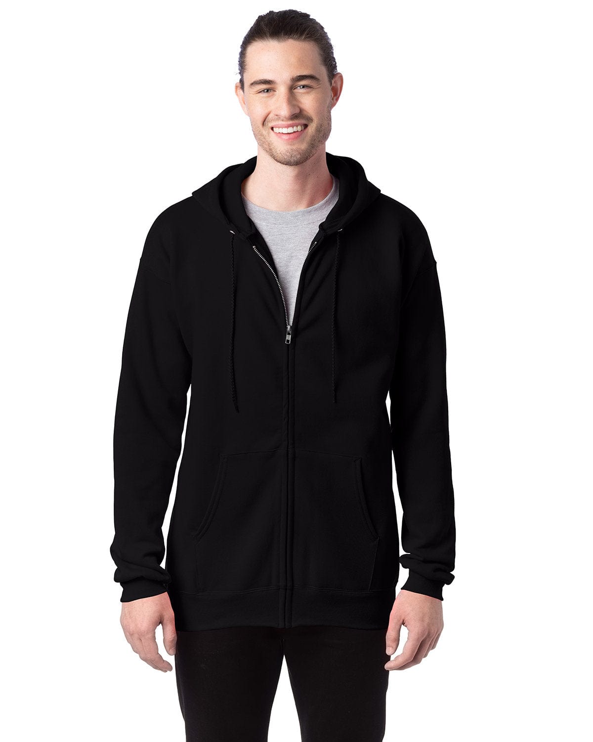 Hanes Ultimate Cotton Full-Zip Hoodie Sweatshirt – CheapesTees