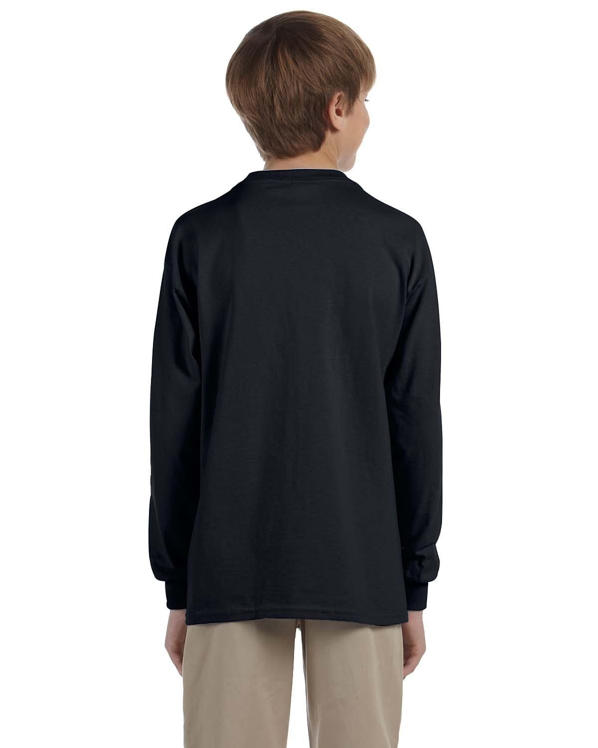 Pro Club Youth Long Sleeve Crew Neck Tee