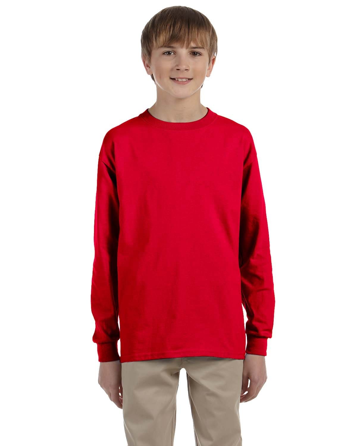 red long sleeve shirt kids