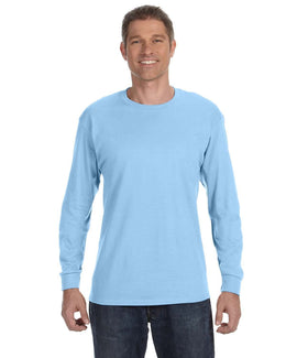 Gildan Heavy Cotton Long Sleeve T-Shirt | Light Blue