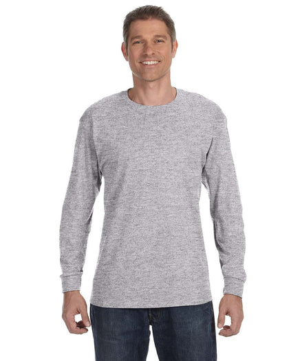 Gildan Heavy Cotton Long Sleeve T-Shirt | Sport Grey – CheapesTees
