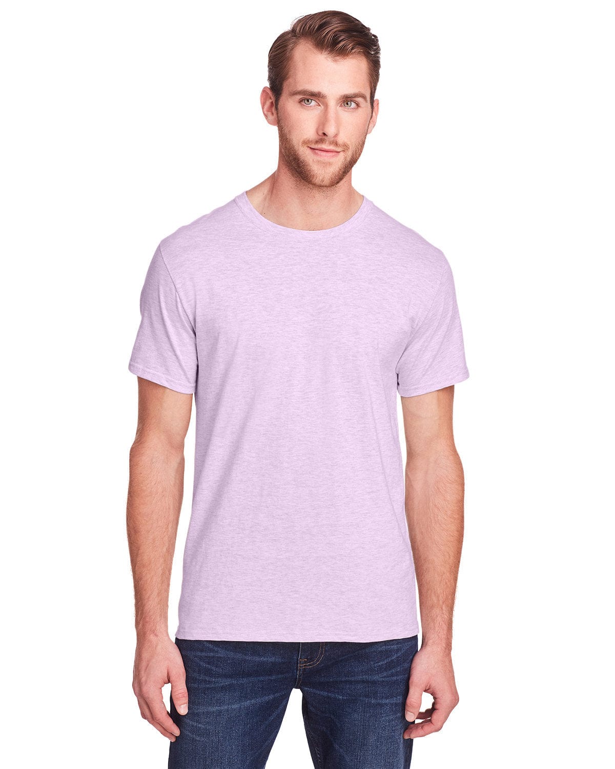 Fruit of The Loom Men's T-Shirt - Purple - L