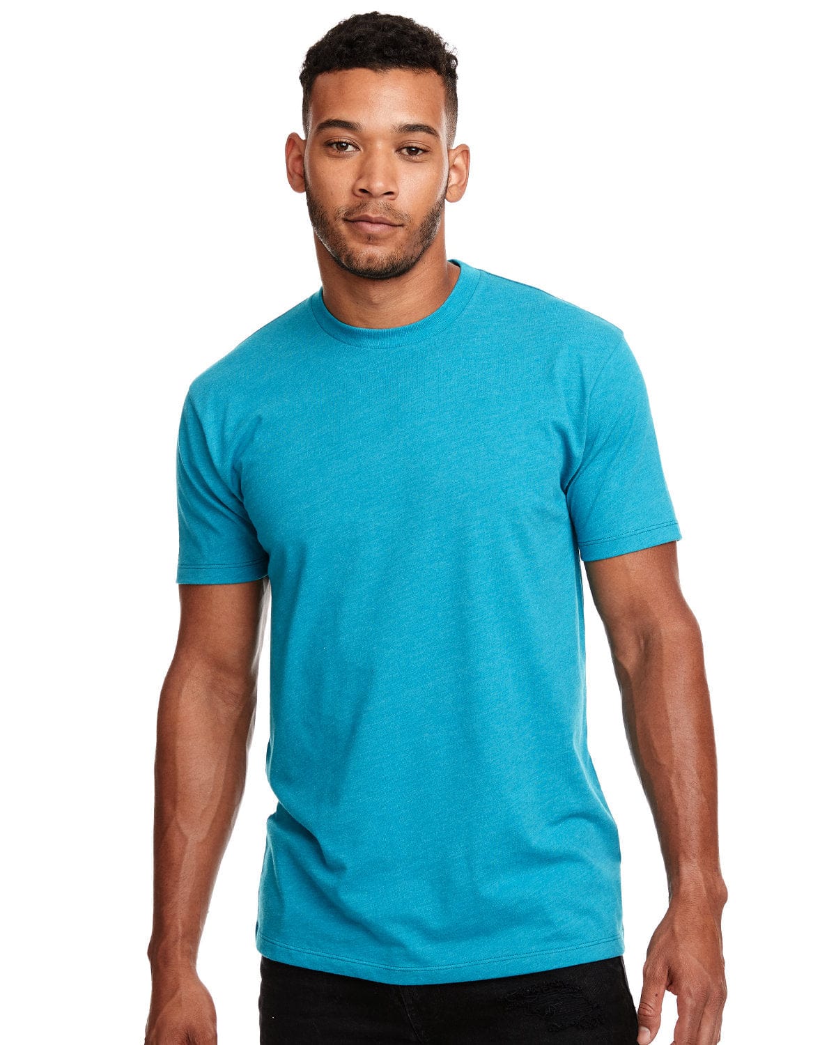 Next Level - Men's CVC Crew-CHARCOAL-L